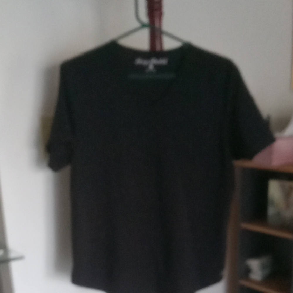 Easy Street Charcoal V-Neck Women Nursing Scrub